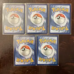 Pokemon Black Bolt and White Flare EX card lot - 5 Cards - NM - Image 2