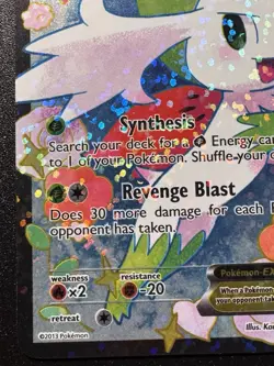 Shaymin EX RC21/RC25 Legendary Treasures Radiant Pokemon Card Holo FA Rare HP - Image 5