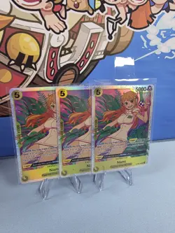 3- Nami SR OP08-106 English NM One Piece Game Card Two Legends - Image 3