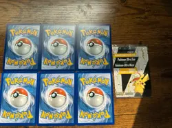 Ash's Pikachu I Choose You Movie Promo Set (7 Cards) COMPLETE SM108-114 NM/LP - Image 2