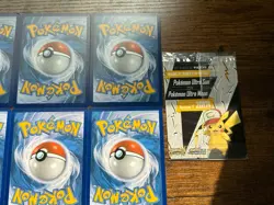 Ash's Pikachu I Choose You Movie Promo Set (7 Cards) COMPLETE SM108-114 NM/LP - Image 5