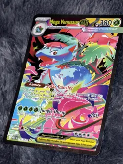 Mega Venusaur EX SIR 177/132 Mega Evolution English Pokemon TCG Near Mint Card - Image 2