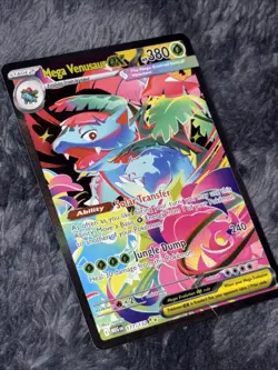 Mega Venusaur EX SIR 177/132 Mega Evolution English Pokemon TCG Near Mint Card - Image 3