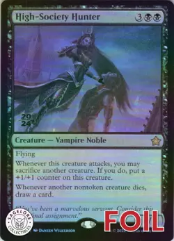MTG High-Society Hunter (Prerelease) (61) | NM Foil | Foundations {FDN} - Image 1