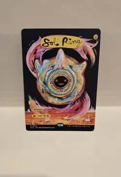 Sol Ring Non Foil Secret Lair Encyclopedia Of Magic Near Mint MTG - Image 1