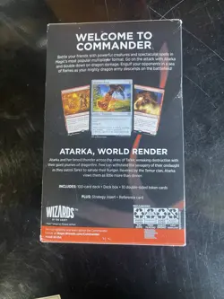 Magic: The Gathering Starter Commander Deck - Draconic Destruction (Red-Green) - Image 2