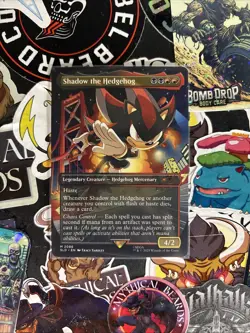 MTG Shadow the Hedgehog (2086/2672) Secret Lair Drop Series LP - Image 1