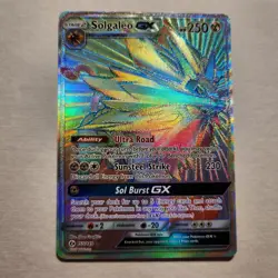 Solgaleo GX 155/149 - Sun and Moon Base Secret Rare Full Art - Pokemon TCG - NM - Image 1