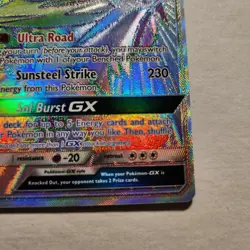 Solgaleo GX 155/149 - Sun and Moon Base Secret Rare Full Art - Pokemon TCG - NM - Image 3