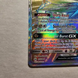 Solgaleo GX 155/149 - Sun and Moon Base Secret Rare Full Art - Pokemon TCG - NM - Image 4