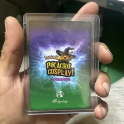 Naruto (Pikachu) #E28 - Gold Holo Box Hit Electric Pikachu Cosplay - Pokemon - Image 2