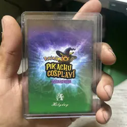 Naruto (Pikachu) #E28 - Gold Holo Box Hit Electric Pikachu Cosplay - Pokemon - Image 3