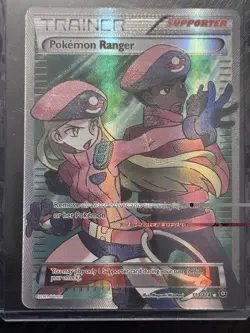 Pokemon Ranger (Full Art) 113/114 XY Steam Siege Ultra Rare Pokemon TCG - Image 1