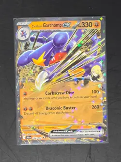 Cynthia's Garchomp EX 104/182 Destined Rivals Pokemon TCG NM/M - Image 1