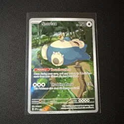 Snorlax - SVP051 151 ETB Promo Illustration Pokemon - NM/MINT rare - Image 1