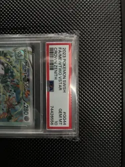 Pokemon 2023 Mewtwo VSTAR GG44/GG70 Full Art Crown Zenith PSA 10 Gem Mint - Image 4