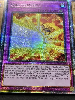 Exodia Set | Quarter Century Secret Rare + Obliterate | Starlight Rare | YuGiOh! - Image 4