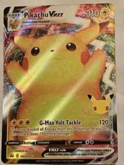 Rare Pikachu Pokemon Card Lot! Full Art, VMAX, V, Promo - Image 2