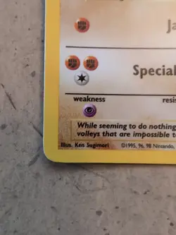 Pokemon TCG Hitmonchan Base Set Holo Unlimited Rare Card 7/102 LP-NM Condition - Image 5