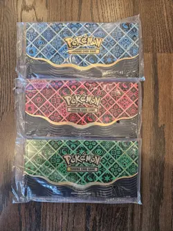 Pokemon TCG Magnetic 3 Card Protector Paldean Fates Set of 3, ships fast - Image 2