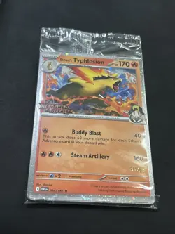 Pokemon TCG Destined Rivals Prerelease Staff Promo Cards Sealed Set of 4 - Image 2