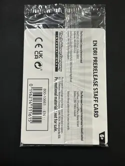 Pokemon TCG Destined Rivals Prerelease Staff Promo Cards Sealed Set of 4 - Image 3