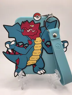 Pokemon S-Chinese Card CSMC 011/012 Druddigon With Keychain Card Guard Display - Image 2