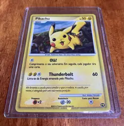 JAPANESE POKEMON PROMO CARD - PIKACHU WORLD COLLECTION PORTUGUESE (HOLO) RARE - Image 3