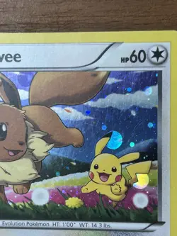 Eevee - BW97 - Pokemon Black & White Promo Ultra Rare Holo Card LP - Image 4