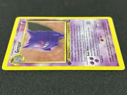 Pokemon Card Gengar 1st Edition Non Holo 20/62 MP - Image 4