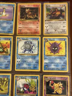 18 Pokemon Cards | 1st Edition & Unlimited | Fossil, Base Set & Jungle 1999 LP - Image 3