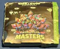 Commander Masters Collector Booster Box - MTG CMM - Brand New - Magic 2023 - Image 1