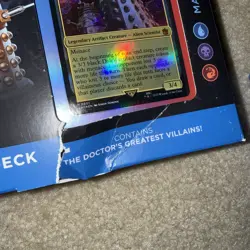 Magic The Gathering - (4) Doctor Who Commander Decks - Full Set - NEW - Image 4