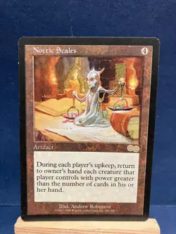 Noetic Scales Urza's Saga 304/335 MTG Regular Rare LP - offers welcome - Image 1