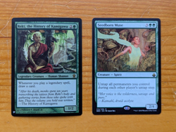 MTG Seedborn Muse, Reki the History of Kamigawa foil, NM see desc - Image 1