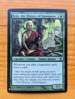 MTG Seedborn Muse, Reki the History of Kamigawa foil, NM see desc - Image 2
