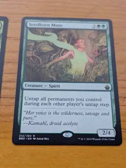 MTG Seedborn Muse, Reki the History of Kamigawa foil, NM see desc - Image 5