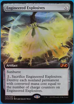 Engineered Explosives (Masters) FOIL Ultimate Box Toppers PLD (490911) ABUGames - Image 1