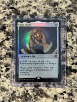 x1 Mox Jasper TDM MTG 246 FOIL MYTHIC M/NM 1x - Image 1