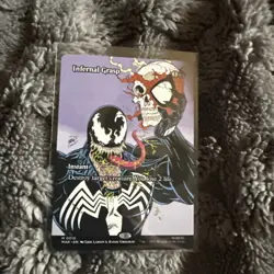 Infernal Grasp (Borderless) Full Art Regular MAR 18 Marvel's Spider-Man MTG NM - Image 1