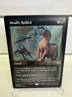 Deadly Rollick (Foil Etched) Commander Masters Foil - Image 1