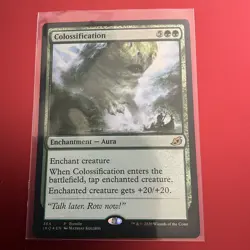 1x FOIL COLOSSIFICATION - Ikoria - MTG - Magic the Gathering - Image 3