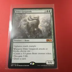 Elder Gargoroth Commander: Aetherdrift NM MAGIC MTG - Image 1