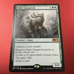 Elder Gargoroth Commander: Aetherdrift NM MAGIC MTG - Image 2