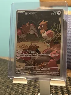Spearow Illustration Rare 151/132 Mega Evolution Pokemon TCG Near Mint Card NM - Image 1