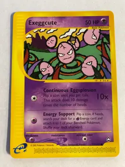 Exeggcute 77/147 Pokemon Aquapolis Unlimited 2002 Non-Holo NM box-S6 - Image 1