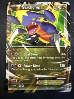 Garchomp EX XY09 Pokemon XY Black Star Promo HP - Image 1