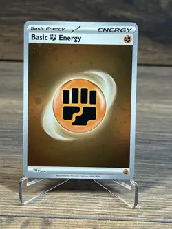 Basic Fighting Energy SVE # 006 Scarlet & Violet 151 Cosmos Holo Pokemon Card NM - Image 1