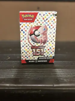 Pokemon Scarlet Violet 151 Booster Bundle 6-Pack, Factory-Sealed - Image 1