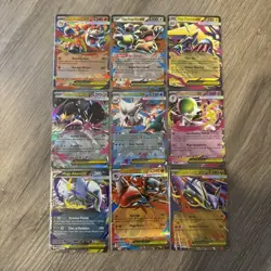 Pokemon Mega Evol MEGA EX Lot x9; mega Lucario, mega latias, mega absol, etc. - Image 1